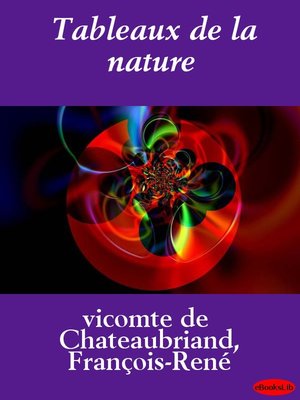 cover image of Tableaux de la nature